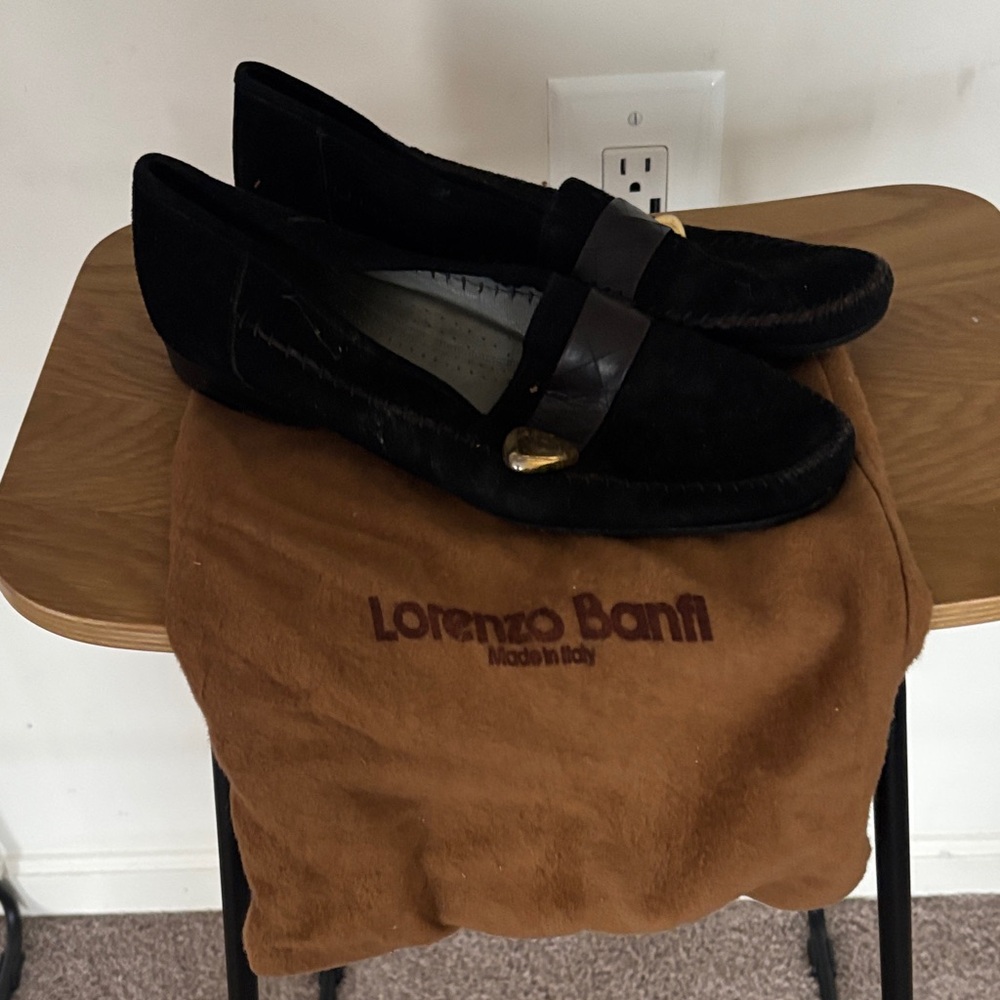 Lorenzo Black Loafers for Men